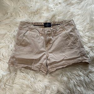 american eagle khaki shorts